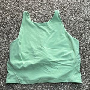 Lululemon Creamy Mint High Neck Align Tank